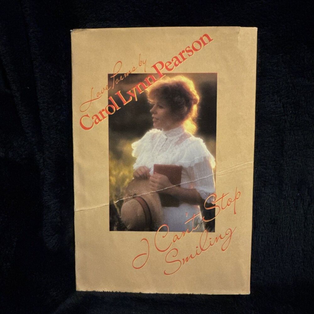Vintage 1984 Love Poems by Carol Lynn Pearson I Can't Stop Smiling First Edition